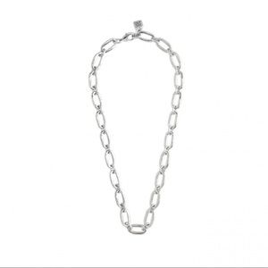 Uno de 50 Chunky Silver Necklace